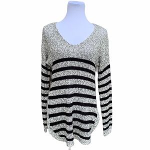 Alya Striped Knit Sweater size M